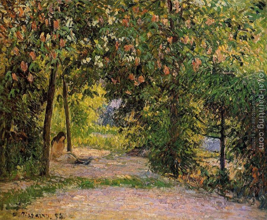 Camille Pissarro : The Garden in Spring, Eragny